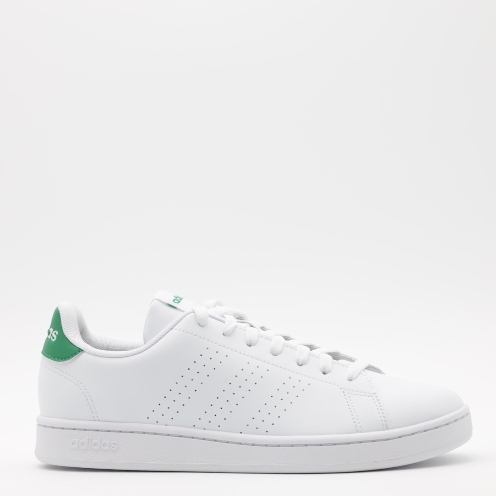 Adidas Men's Advantage Comfortable Athletic Low Top Shoes White/Green Size 8